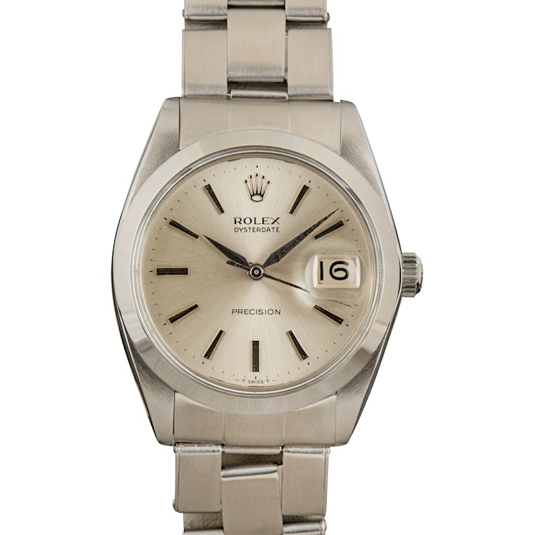 Rolex Oyster Date 6694 Silver Dial