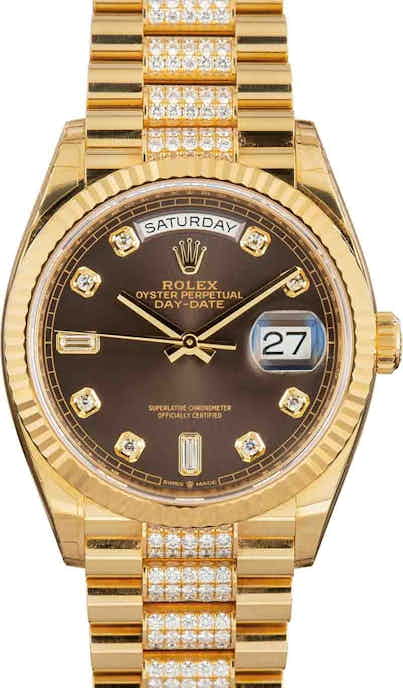 Rolex Day-Date 36 Ref 128238 18k Yellow Gold