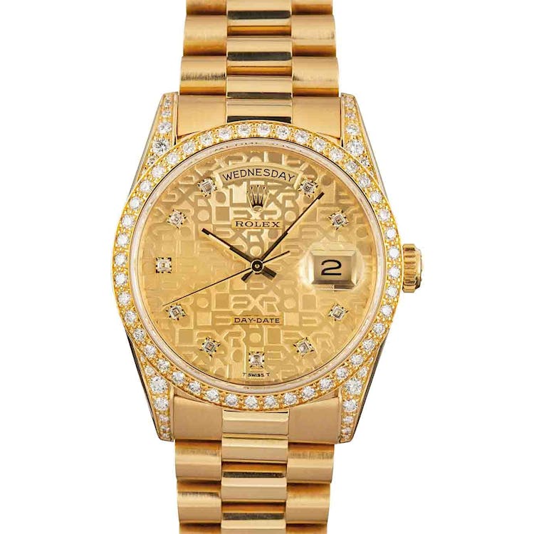 Rolex Day-Date President 18388 18k Yellow Gold