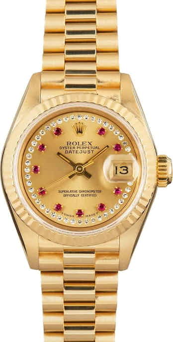 Rolex Ladies President 69138 Diamond Dial