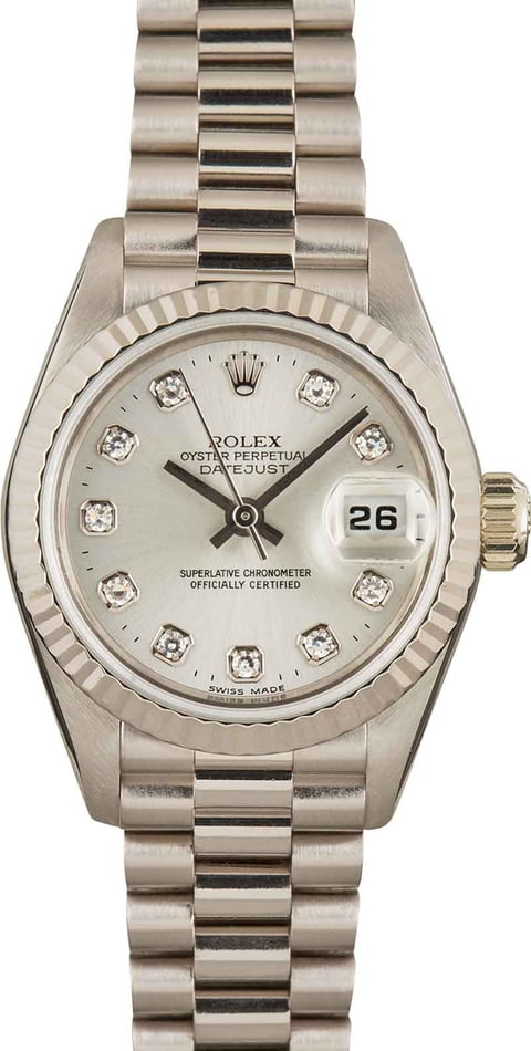 Buy Used Rolex President 69179 Bob s Watches Sku 157883