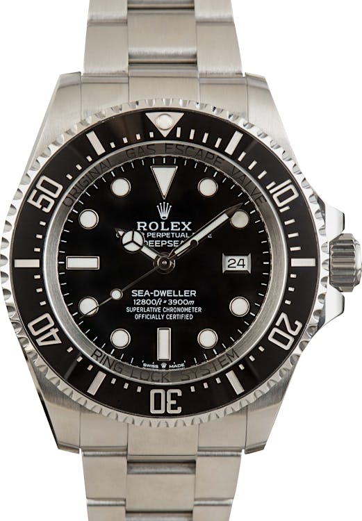 Pre Owned Rolex Sea-Dweller 126660 Steel Oyster