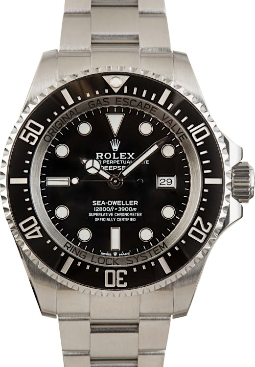 Used Rolex Sea-Dweller 126660 Black Dial