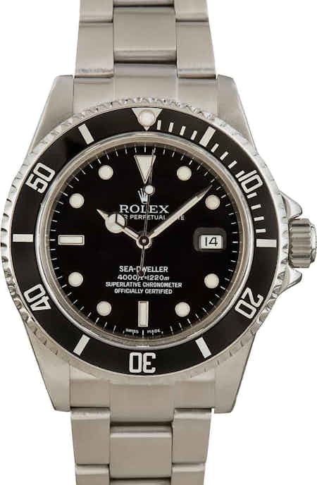 Rolex Sea-Dweller 16660 Stainless at Bob's Watches