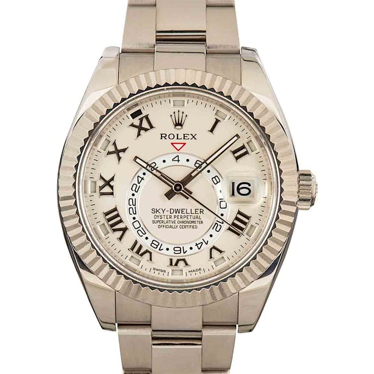 Rolex Sky-Dweller 326939 White Gold Oyster Band
