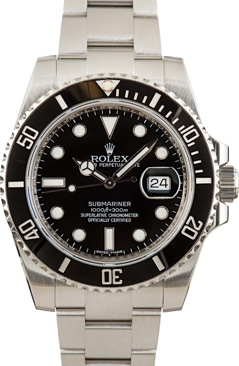 Pre-Owned Rolex Submariner 116610 Stainless Steel