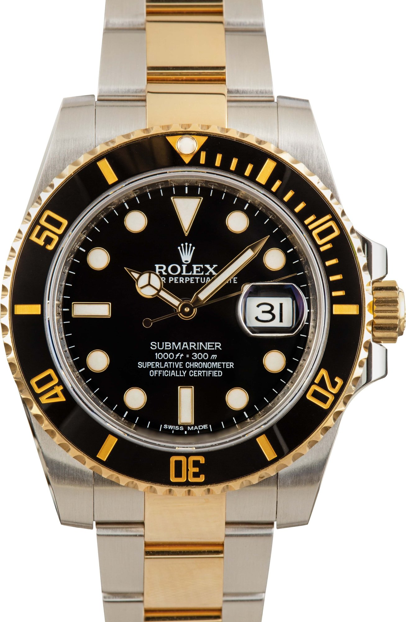 Buy Used Rolex Submariner 116613 | Bob's Watches - Sku: 165145