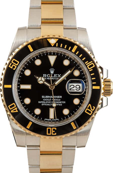 Men's Rolex Submariner 116613 Black Dial