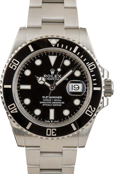 Rolex Submariner 126610 Black Dial & Ceramic Bezel