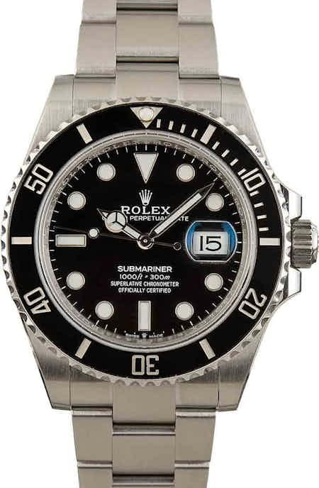 Rolex Submariner Date 126610LN Black Steel