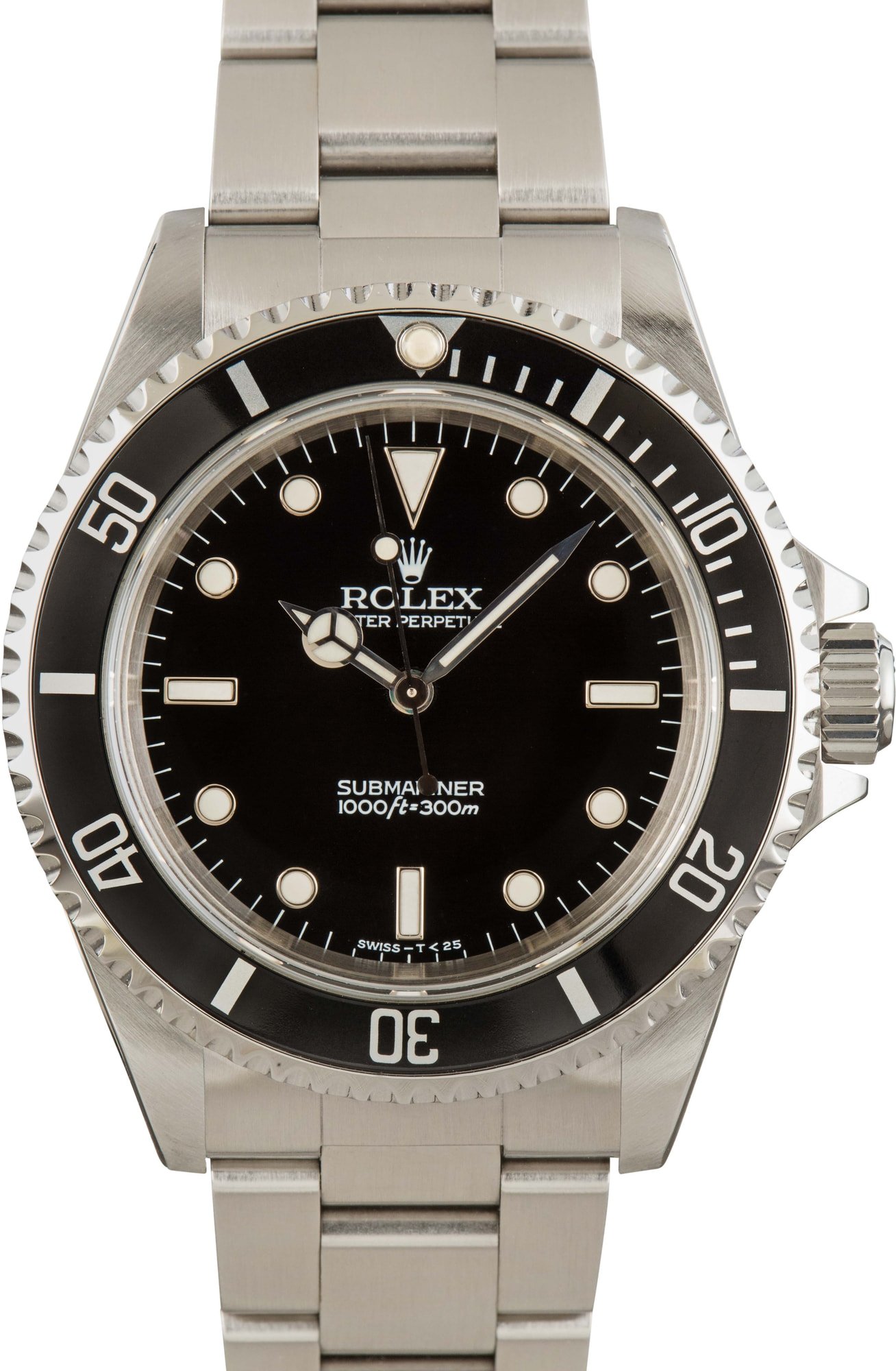 Buy Used Rolex Submariner 14060 Bob s Watches Sku 163187