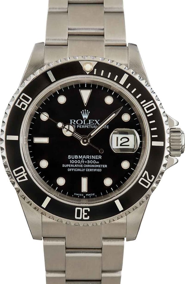 How much was a rolex submariner in 1990 hot sale