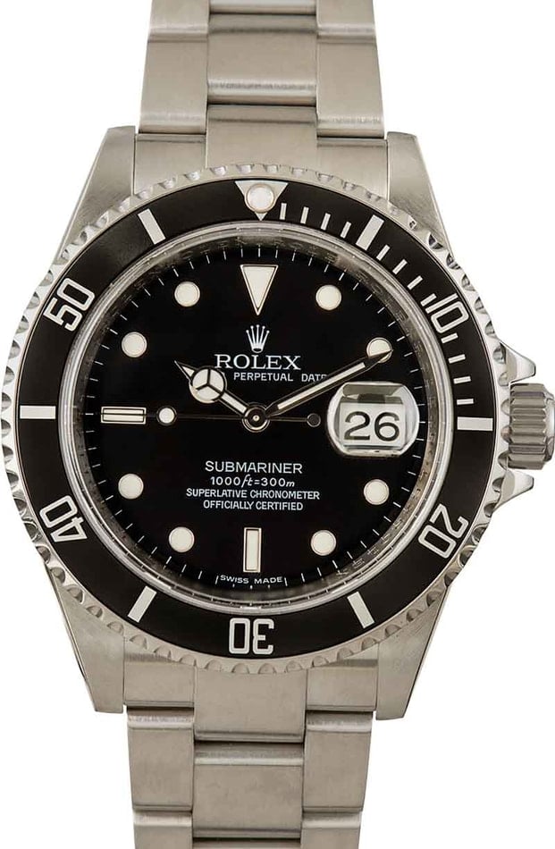 Rolex submariner hotsell date 16610 price