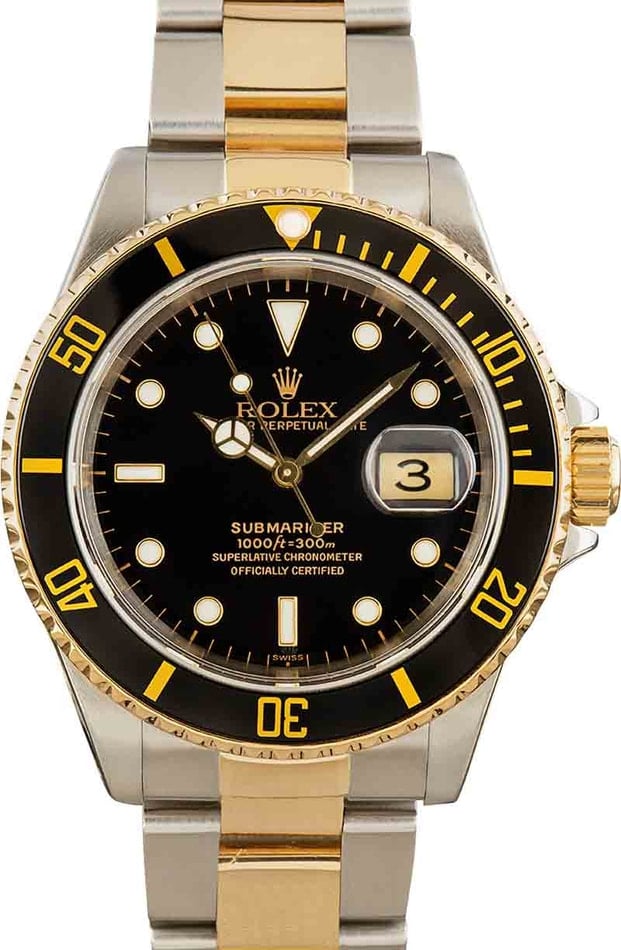 Rolex submariner best sale gold black price