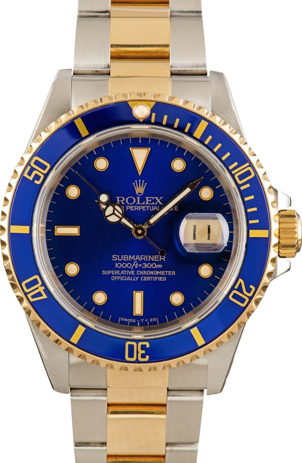 Buy Used Rolex Submariner 16613 | Bob's Watches - Sku: 163751