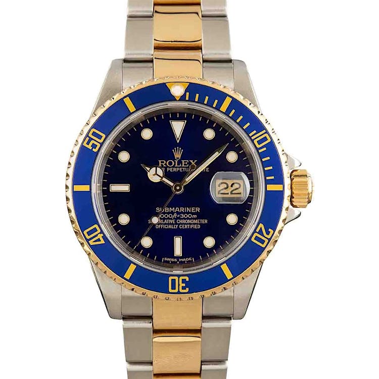 Rolex Submariner 16613T Two Tone Watch