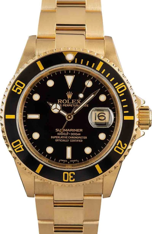 Harga rolex hotsell submariner gold