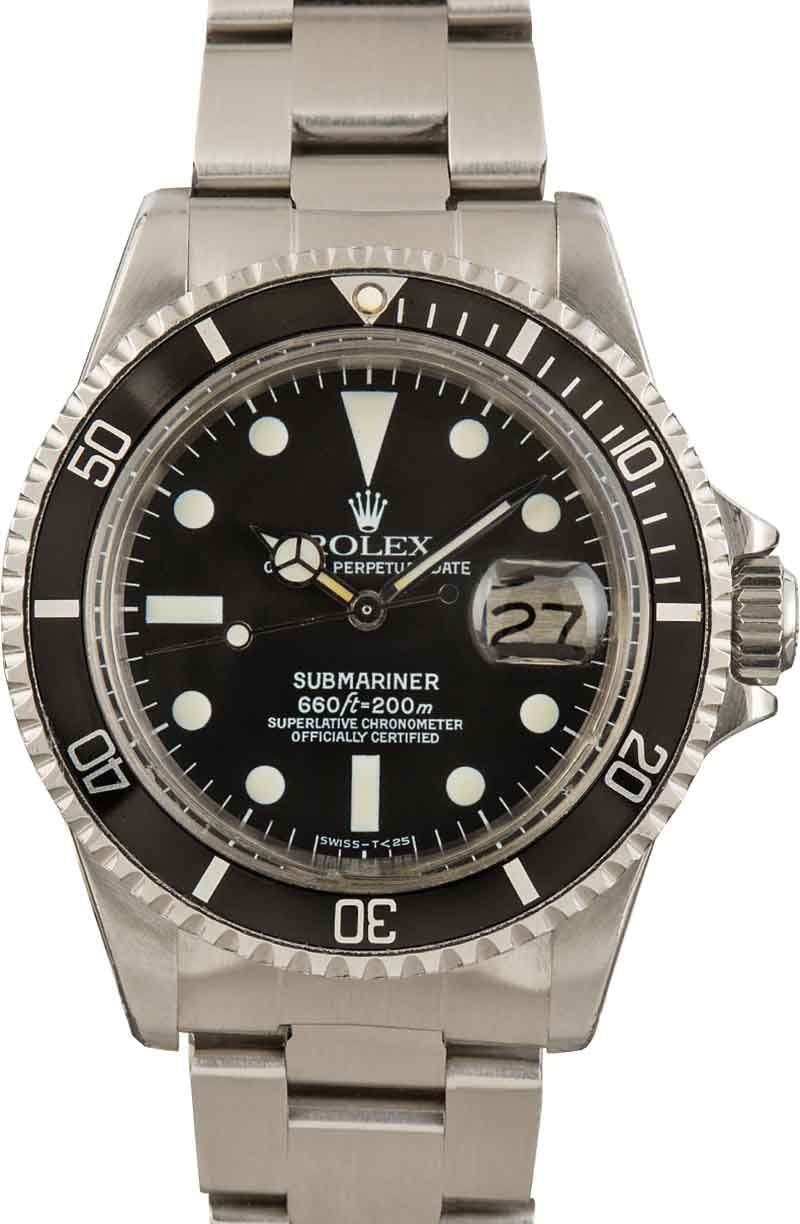 Rolex Submariner Black BobsWatches