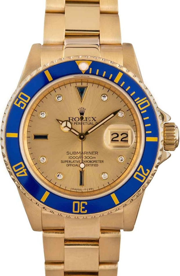 Buy Used Rolex Submariner 16808 | Bob's Watches - Sku: 151383