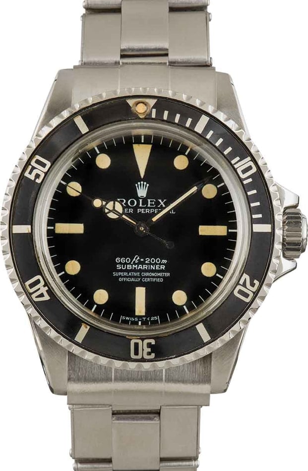 Buy Used Rolex Submariner 5513 Bob s Watches Sku 143893 t