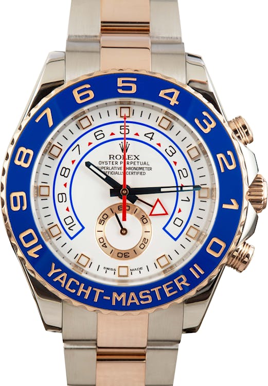 Rolex Yacht-Master II Ref 116681 Steel & 18k Everose Gold