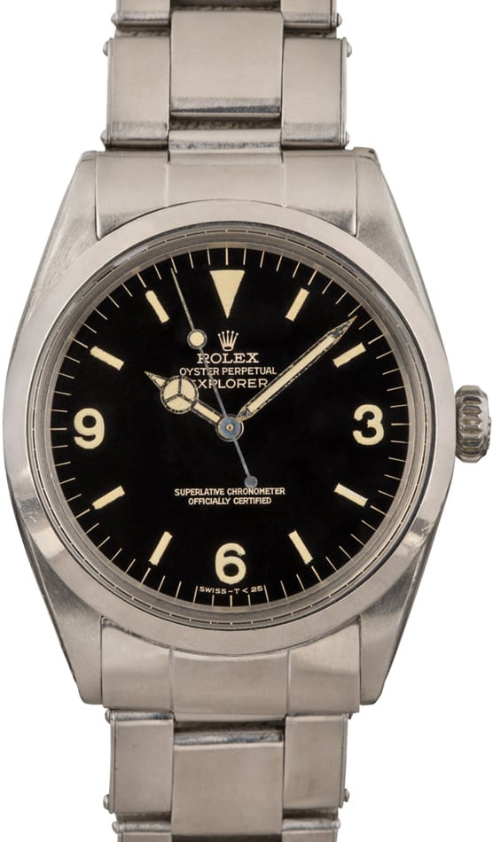 Second hand rolex clearance explorer