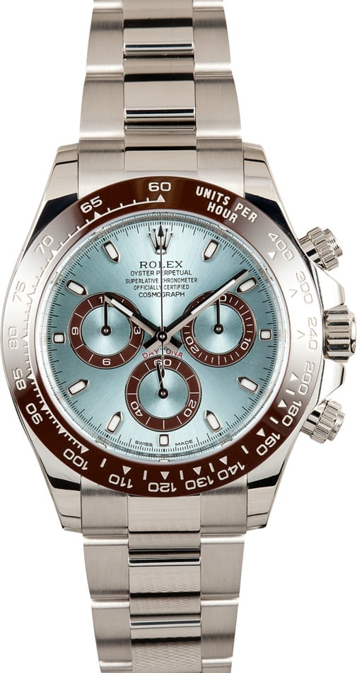 Rolex Anniversary Daytona Platinum Cosmograph 116506 at Bob s Watches