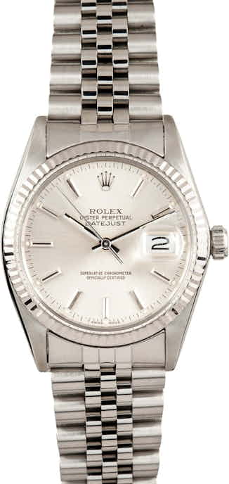 Men's Rolex Datejust Classic Stainless Steel Watch