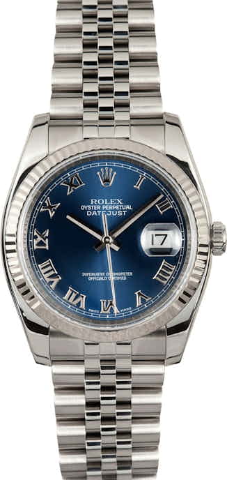 Rolex DateJust 116234 Blue Roman