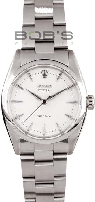 Vintage Men's Rolex Oyster Precision 17 Jewel Wristwatch 6426