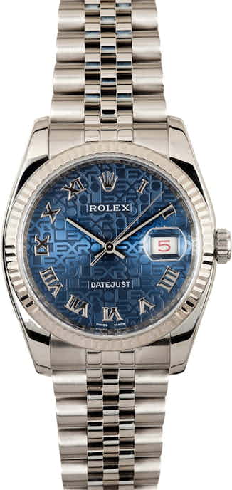 Rolex DateJust 116234 Blue Dial