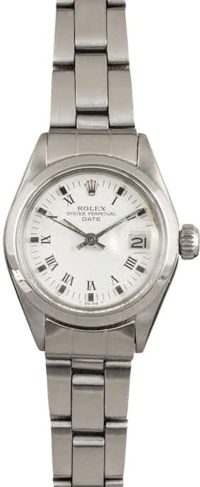 Vintage Rolex Lady Date 6916 Stainless Steel T
