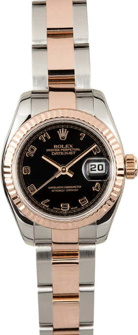 Ladies Rolex Datejust 79163 Oyster 100% Authentic