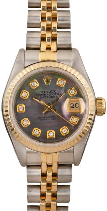 Ladies Rolex Datejust 69173 Mother of Pearl