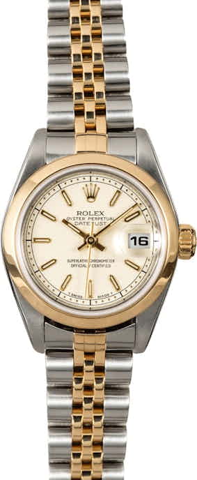 Rolex Lady Datejust 79163 Ivory Jubilee Dial