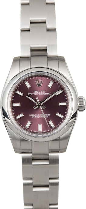 Rolex Lady Oyster Perpetual 176200 Grape Dial