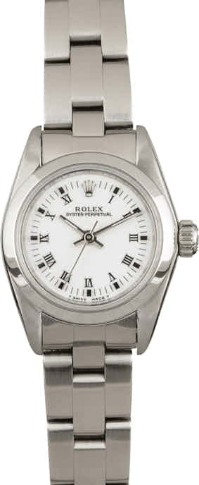Pre Owned Lady Rolex Oyster Perpetual 67180