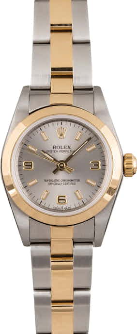 Rolex Lady Oyster Perpetual 76183 Slate Dial