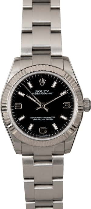 Rolex Oyster Perpetual 177234BKSAO Midsize Watch