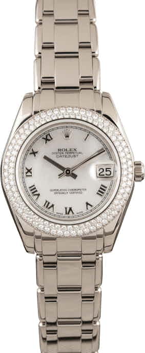 Rolex Pearlmaster 34 Ref 81339 Diamonds