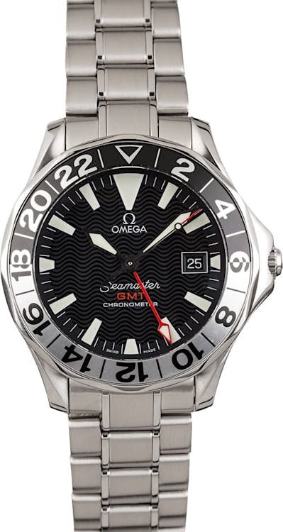 PreOwned Omega Seamaster GMT 2536.50.00 Gerry Lopez Limited Edition