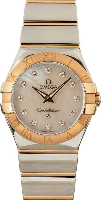 Omega Constellation Mother of Pearl Diamond Dial