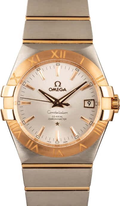 Omega Constellation Stainless Steel & 18k Red Gold