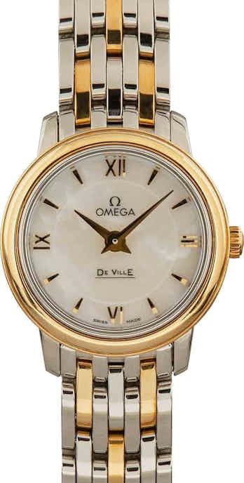 Omega De Ville Prestige Gold & Steel