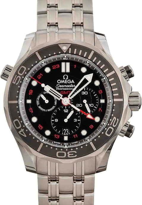 Omega Seamaster Diver 300M GMT Stainless Steel