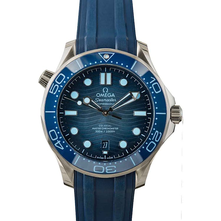Pre-Owned Omega Seamaster Diver 300M Blue Dial