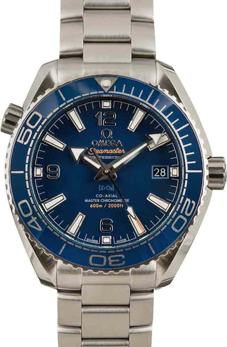 PreOwned Omega Steel Seamaster Planet Ocean 600M