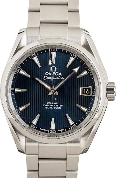 Omega Seamaster Aqua Terra Blue Dial