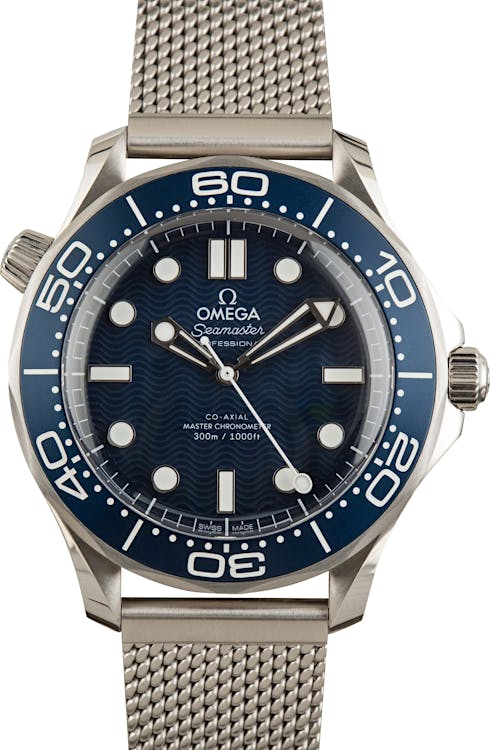 Omega Seamaster Diver 300M James Bond 60th Anniversary Stainless Steel
