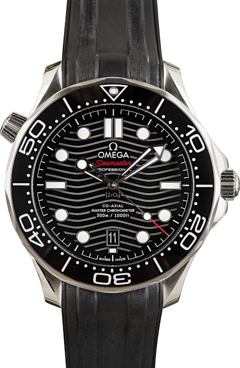 Omega Seamaster 300M Chronometer Black Wave